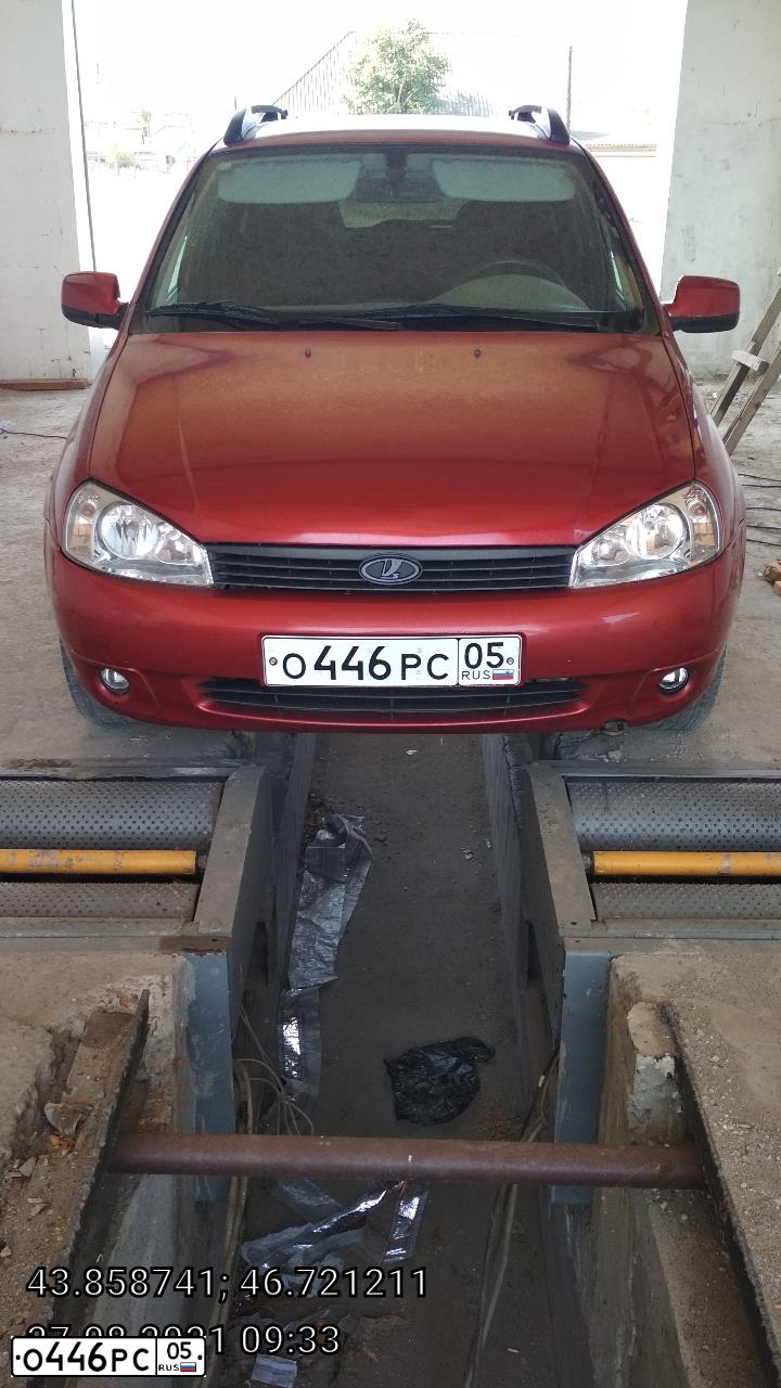 Фото автомобиля LADA 1117 KALINA, 2008 — госномер Х356ОВ52. Цвет: СЕРЕБРИСТО-КРАСНЫЙ