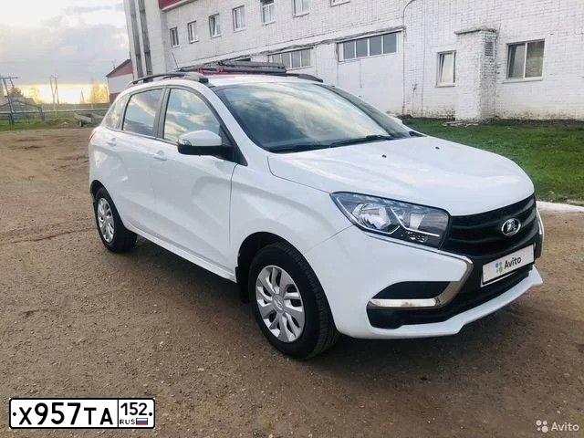 Фото автомобиля LADA XRAY, 2020 — госномер М099КР13. Цвет: Белый