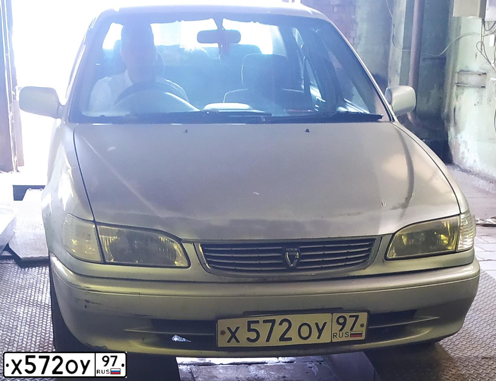 Фото автомобиля TOYOTA COROLLA, 1998 — госномер О643РА790