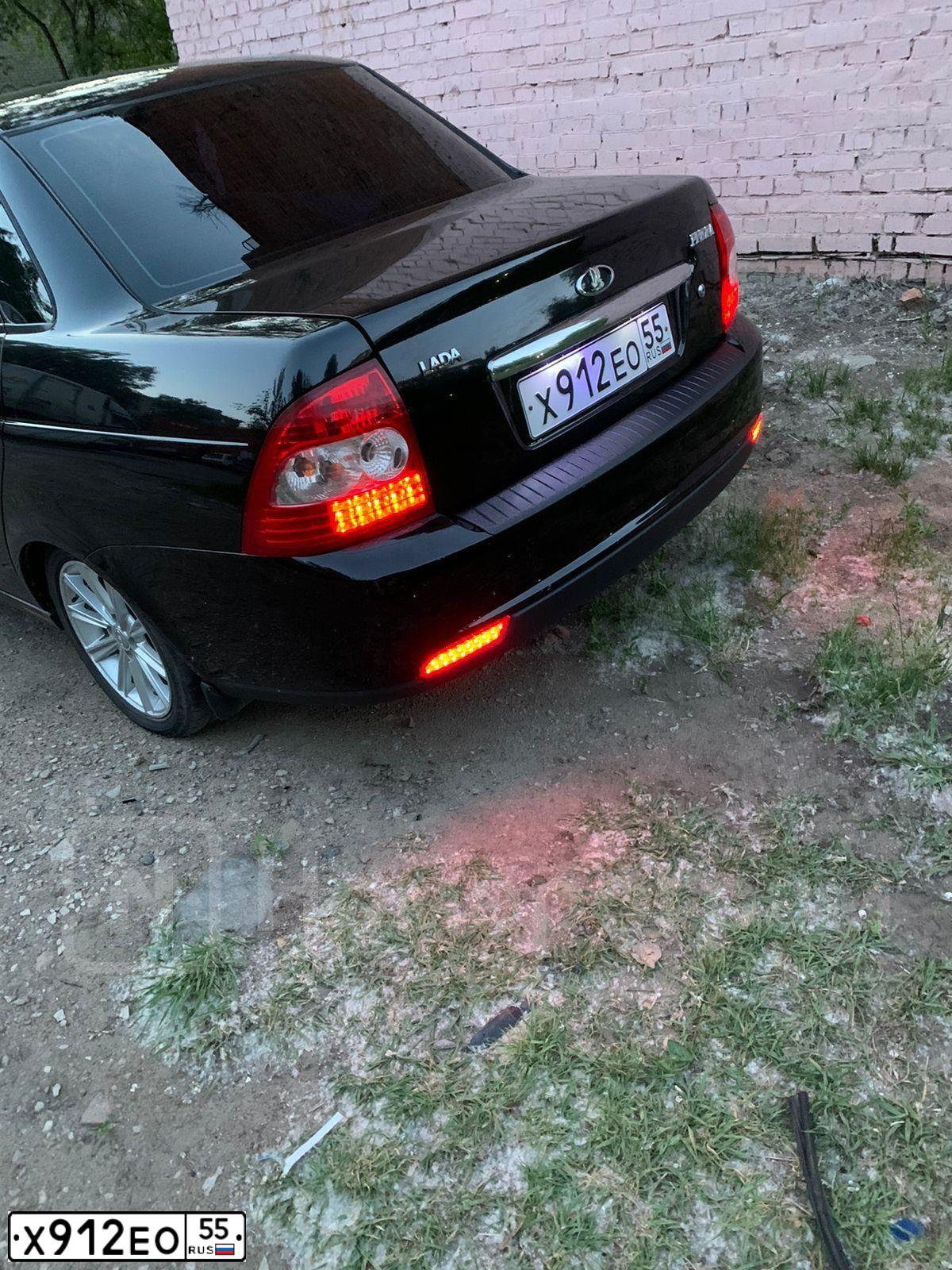 Фото автомобиля LADA 2170 PRIORA, 2011 — госномер Х912ЕО55. Цвет: СИНЕ-ЧЕРНЫЙ