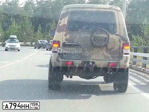 Фото автомобиля HYUNDAI GALLOPER, 1998 — госномер А794НН159