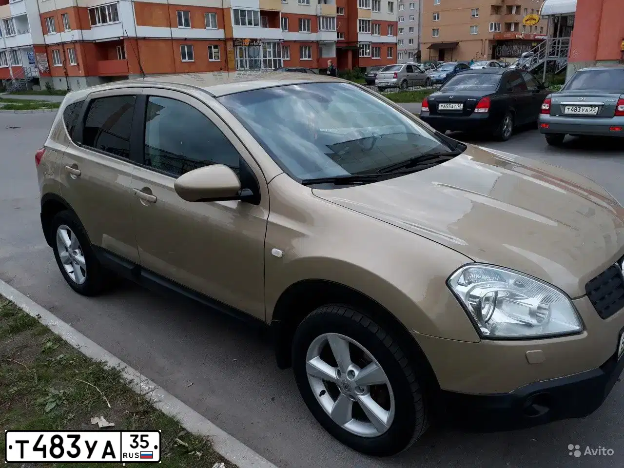 Фото автомобиля LADA 2170 PRIORA, 2008 — госномер Т483УА35. Цвет: средний серо-зеленый металлик