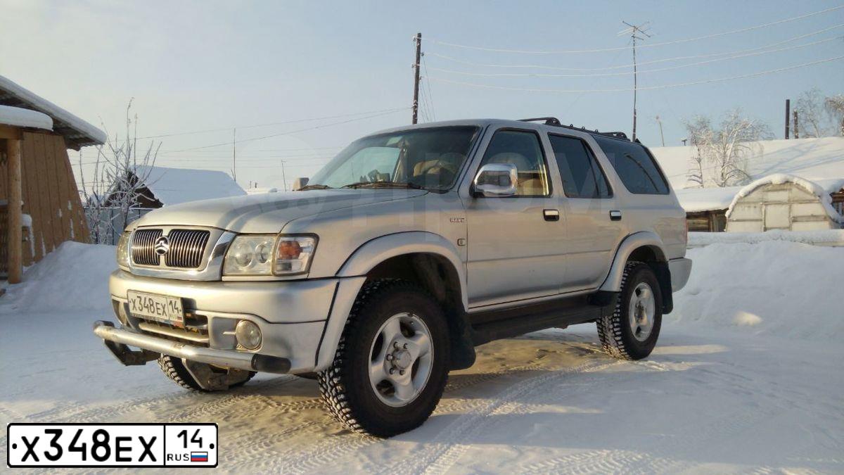 Фото автомобиля GREAT WALL SAFE, 2007 — госномер Х348ЕХ14. Цвет: СВЕТЛО-СЕРЫЙ
