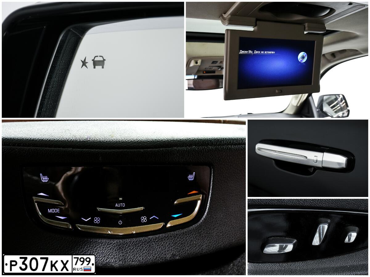 Фото автомобиля CADILLAC ESCALADE, 2016 — госномер Р307КХ799. Цвет: ЧЕРНЫЙ