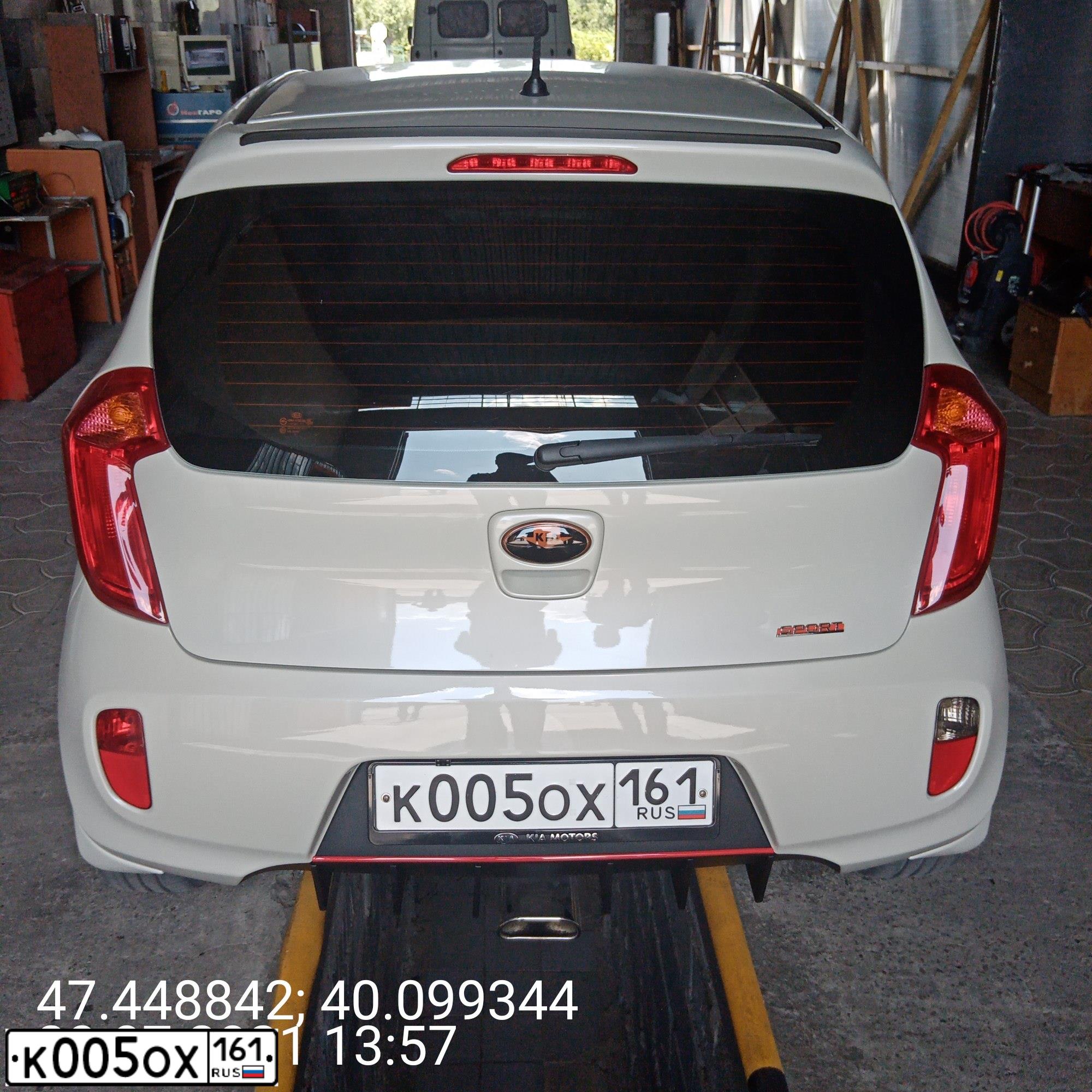 Фото автомобиля KIA RIO, 2009 — госномер К810ВН761