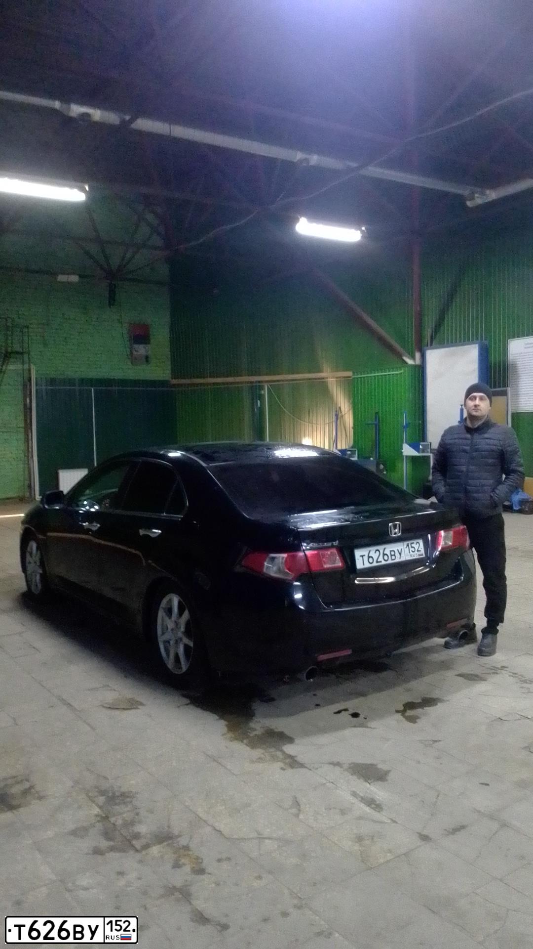 Фото автомобиля HONDA ACCORD, 2008 — госномер Т673РН73