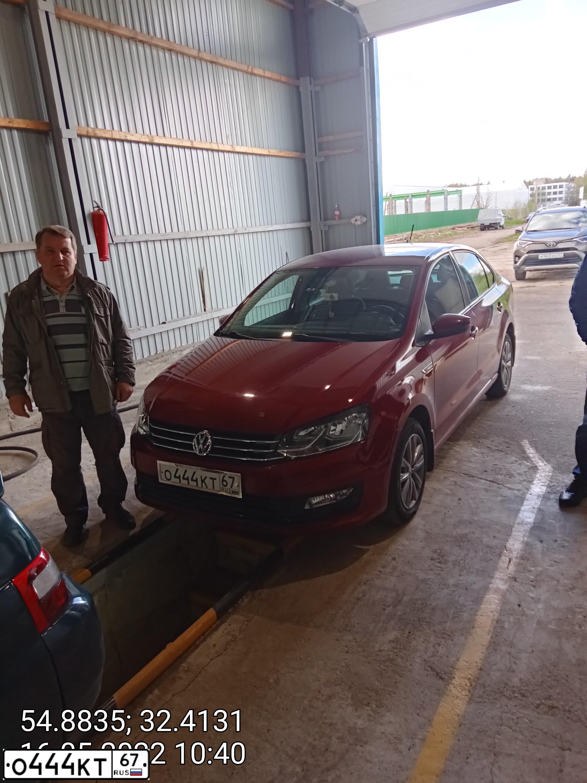 Фото автомобиля HYUNDAI ELANTRA, 2011 — госномер О444КТ67. Цвет: ЧЕРНЫЙ