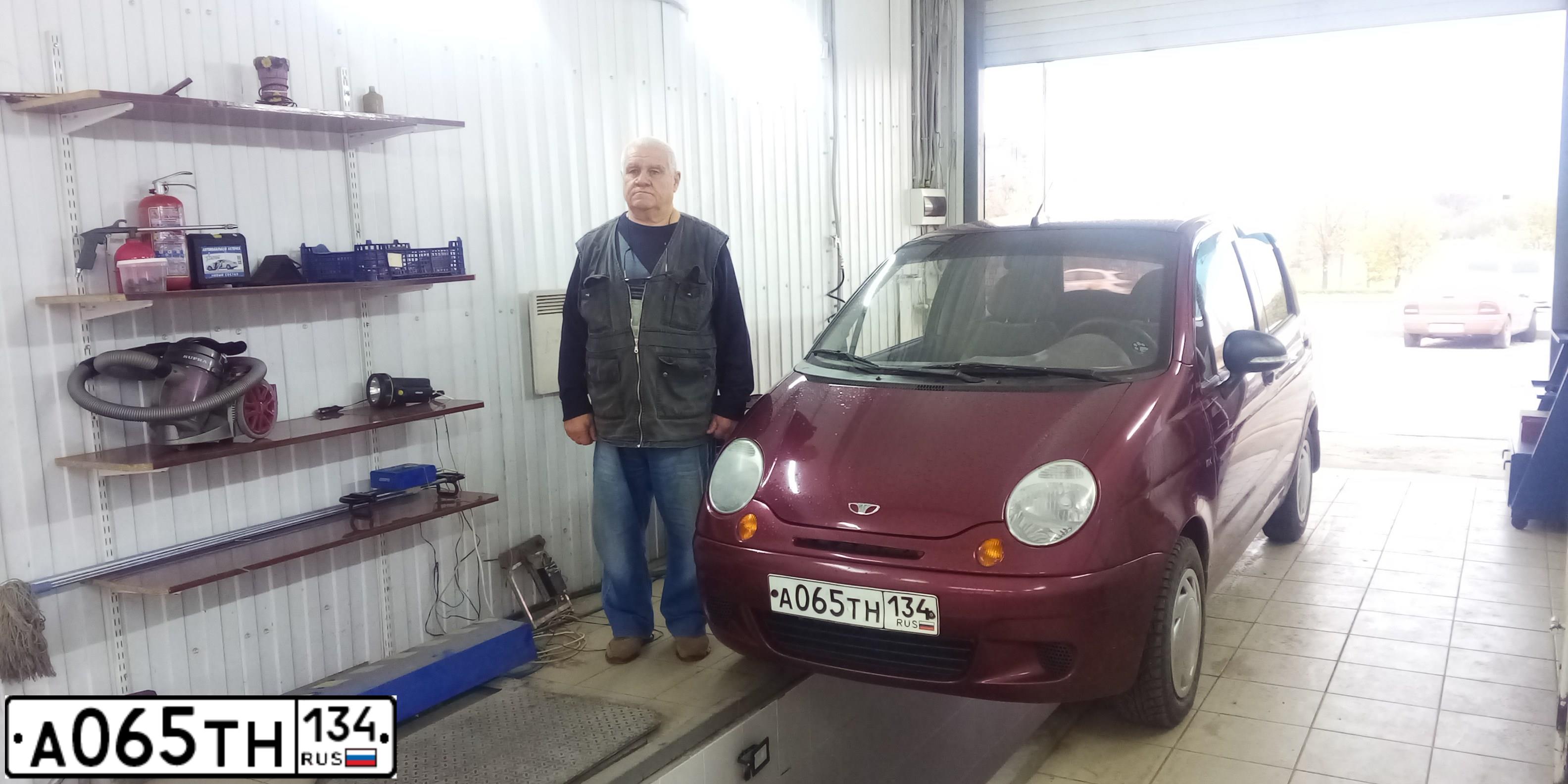 Фото автомобиля DAEWOO MATIZ, 2013 — госномер Е044ОВ164. Цвет: ИСПАНСКИЙ КРАСНЫЙ
