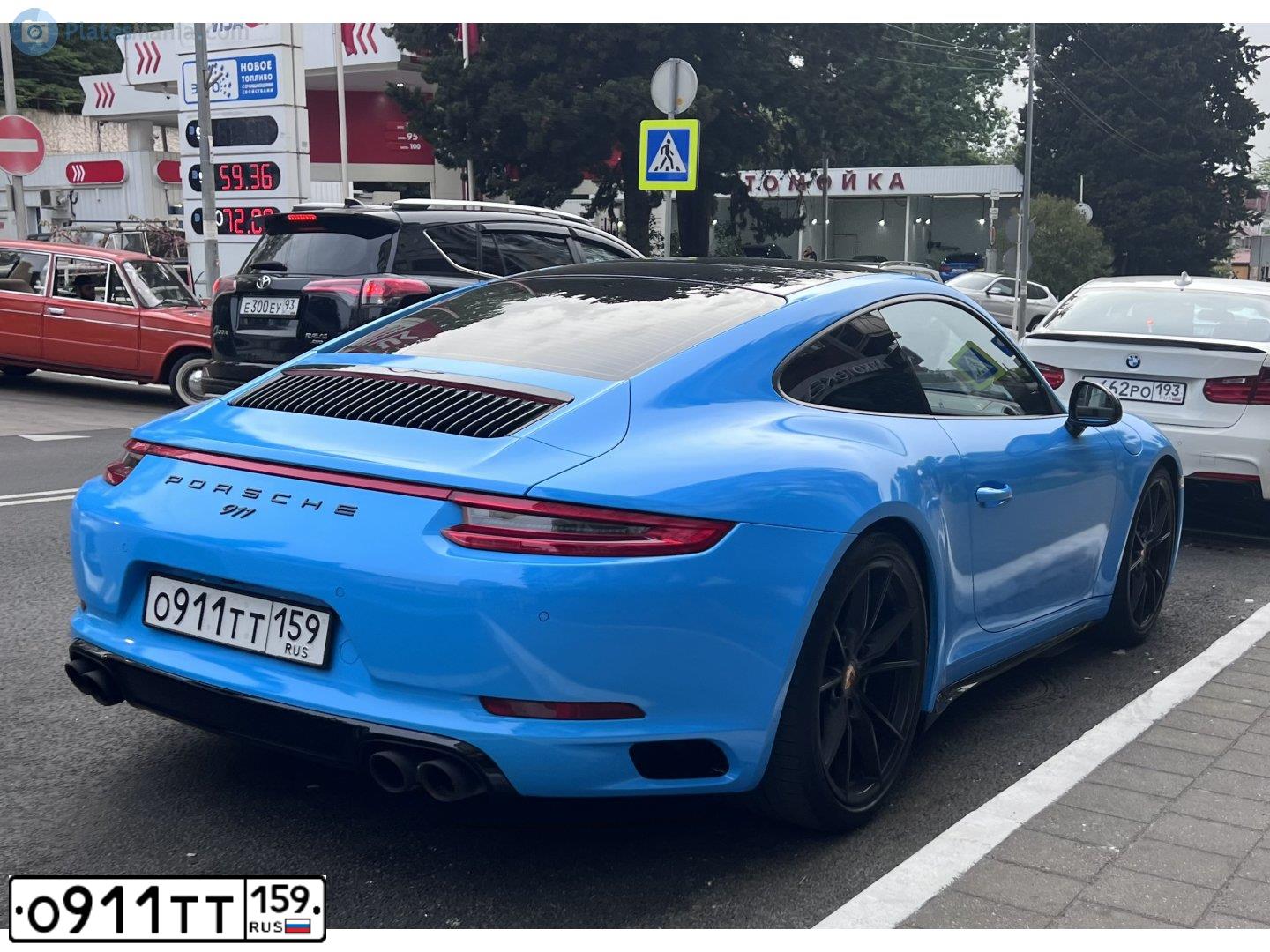 Фото автомобиля PORSCHE 911 CARRERA, 2016 — госномер М422ХС799