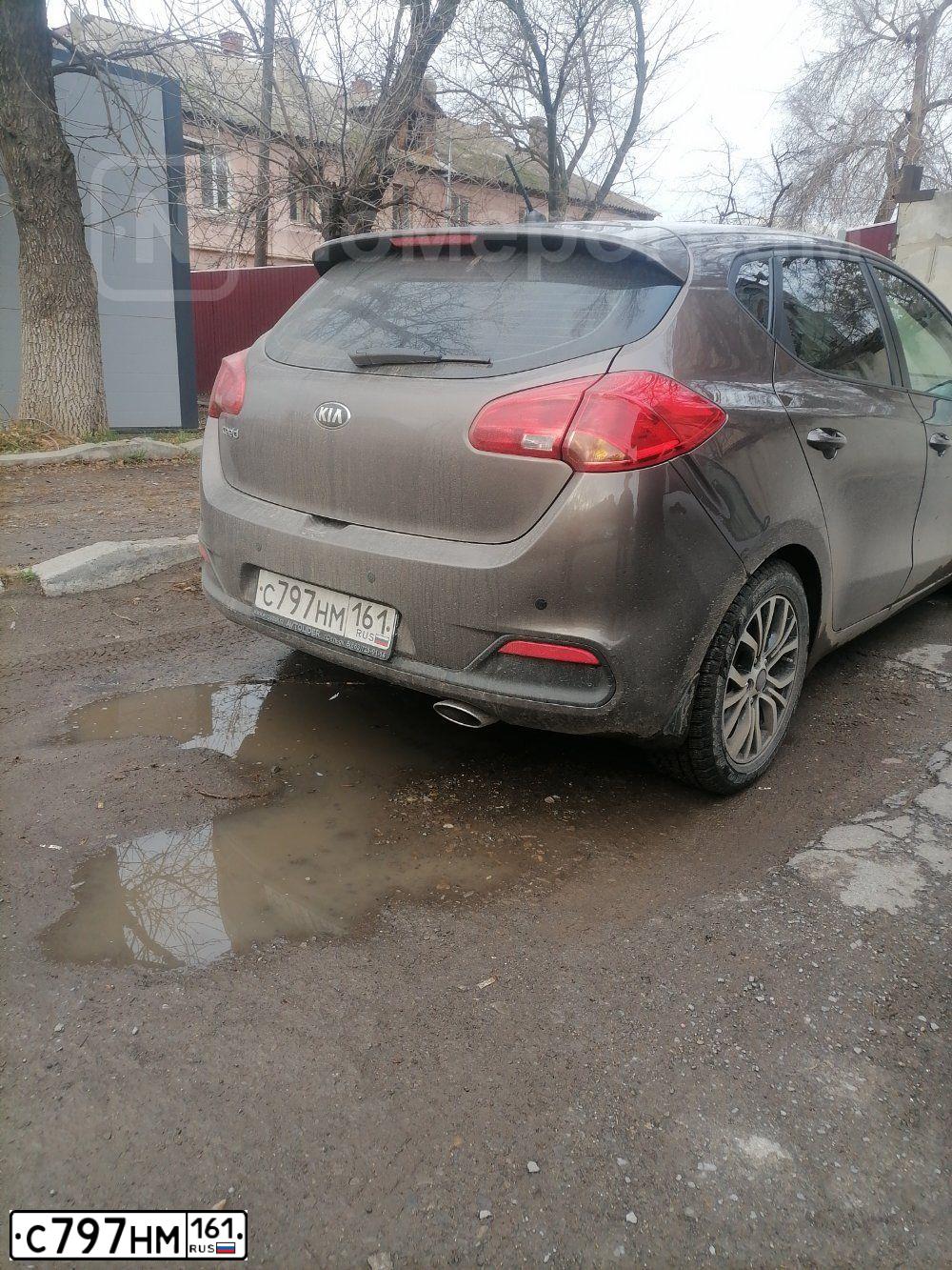 Фото автомобиля CHEVROLET AVEO, 2007 — госномер С797НМ161. Цвет: синий