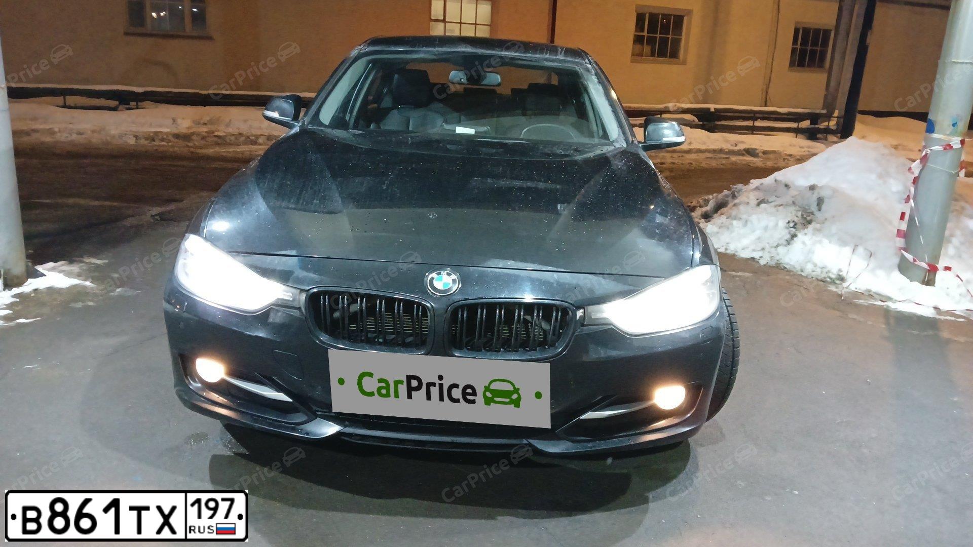 Фото автомобиля BMW SERIE 3, 2012 — госномер М868МС797. Цвет: ЧЕРНЫЙ