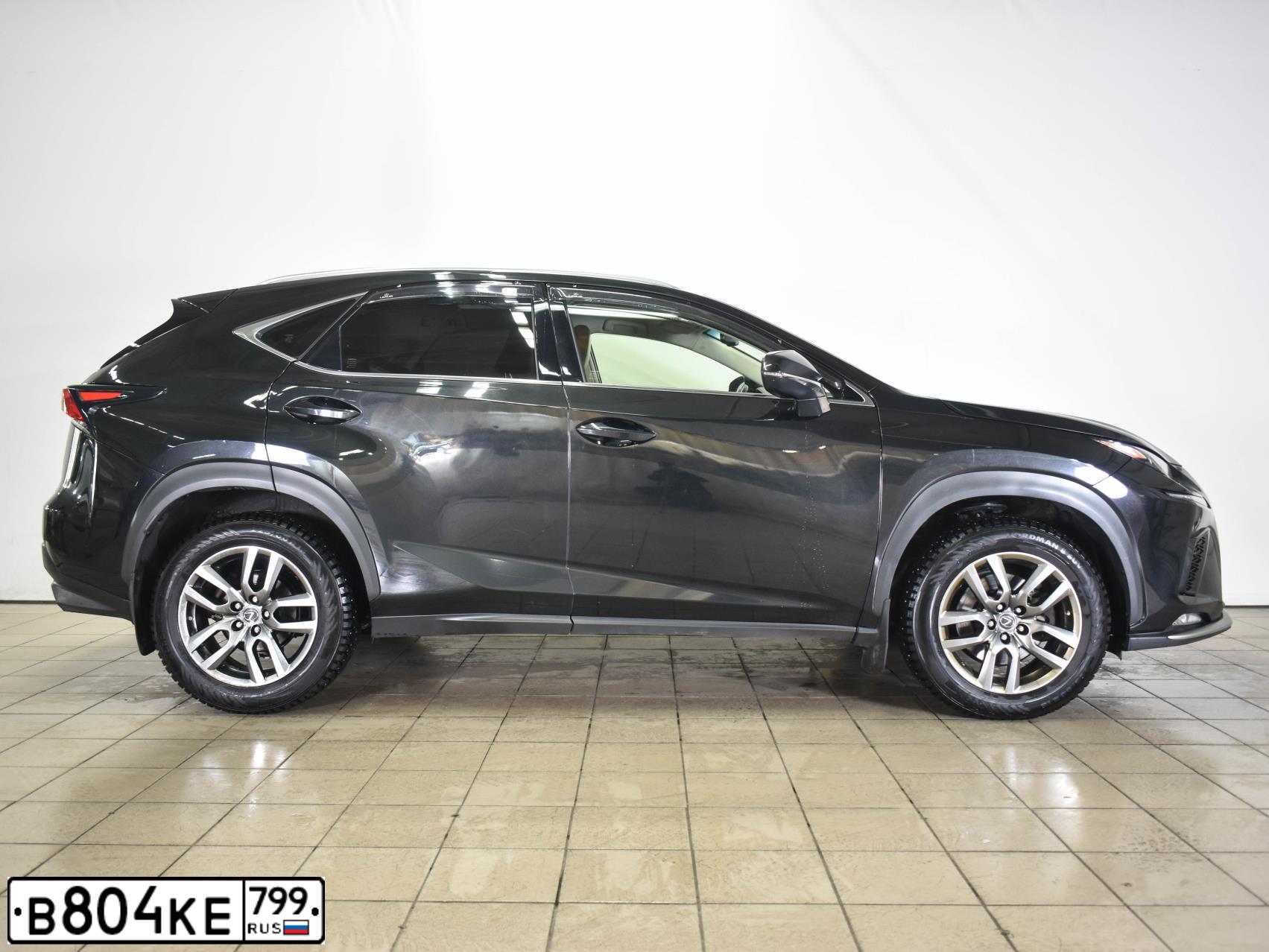 Фото автомобиля LEXUS NX300, 2018 — госномер С037СК40. Цвет: ЧЕРНЫЙ