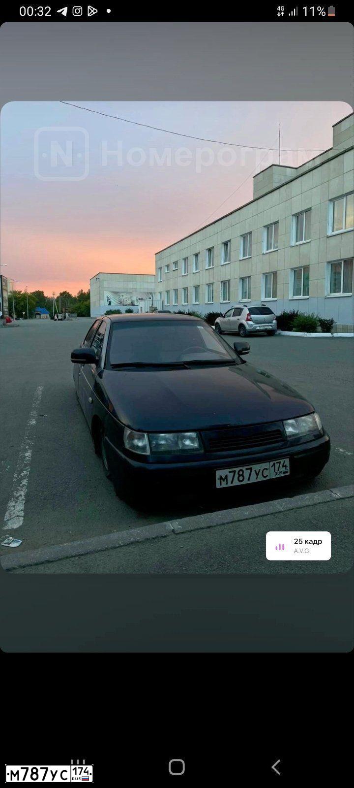 Фото автомобиля LADA 2110, 2003 — госномер А977СУ172. Цвет: ГРАФИТОВЫЙ МЕТАЛЛИК