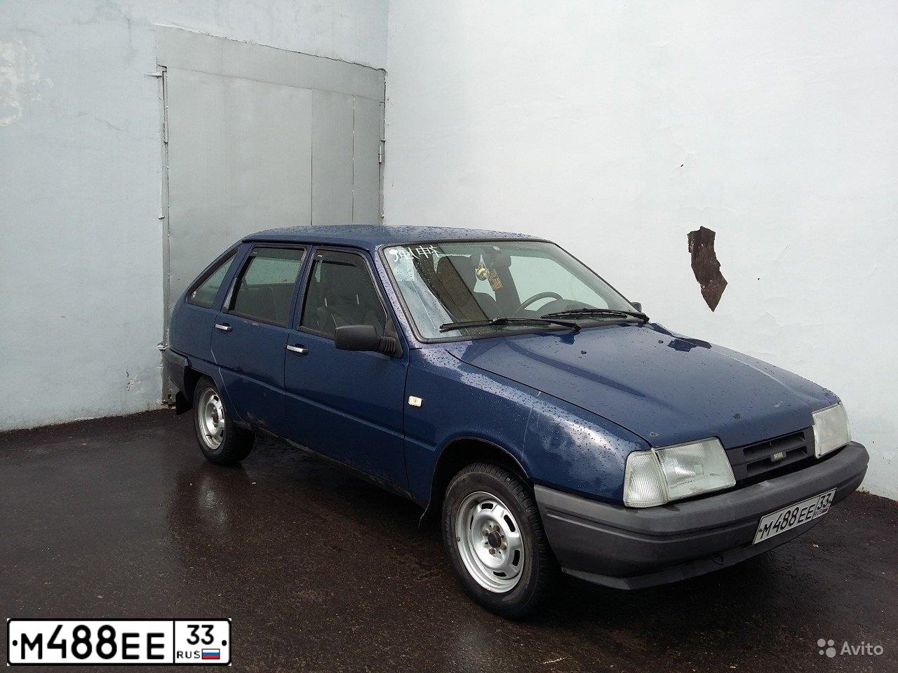 Фото автомобиля IZH 2126, 2003 — госномер М488ЕЕ33. Цвет: ТЕМНО- СИНИЙ
