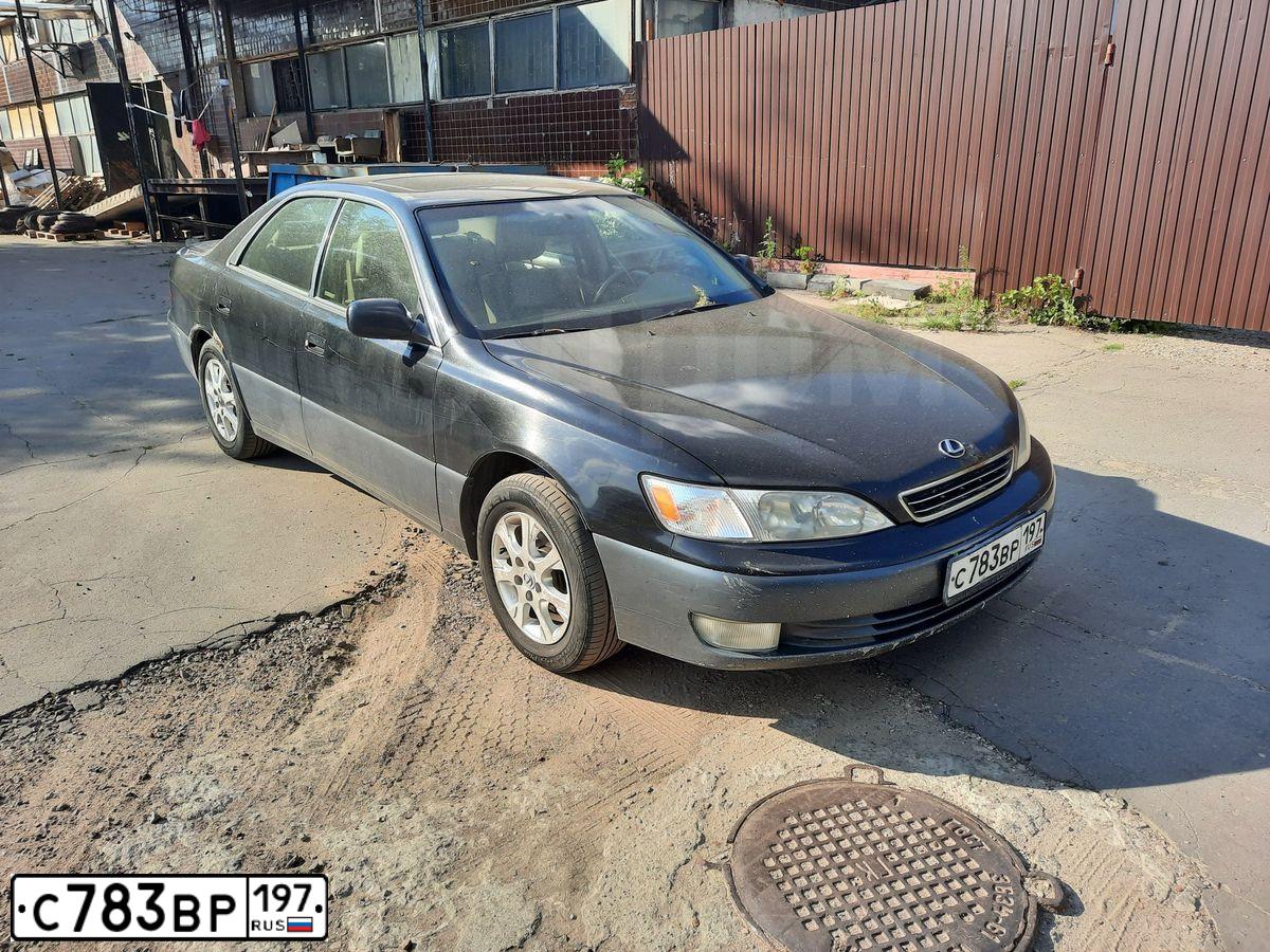 Фото автомобиля LEXUS ES, 1997 — госномер С307КР790. Цвет: ЧЕРНЫЙ