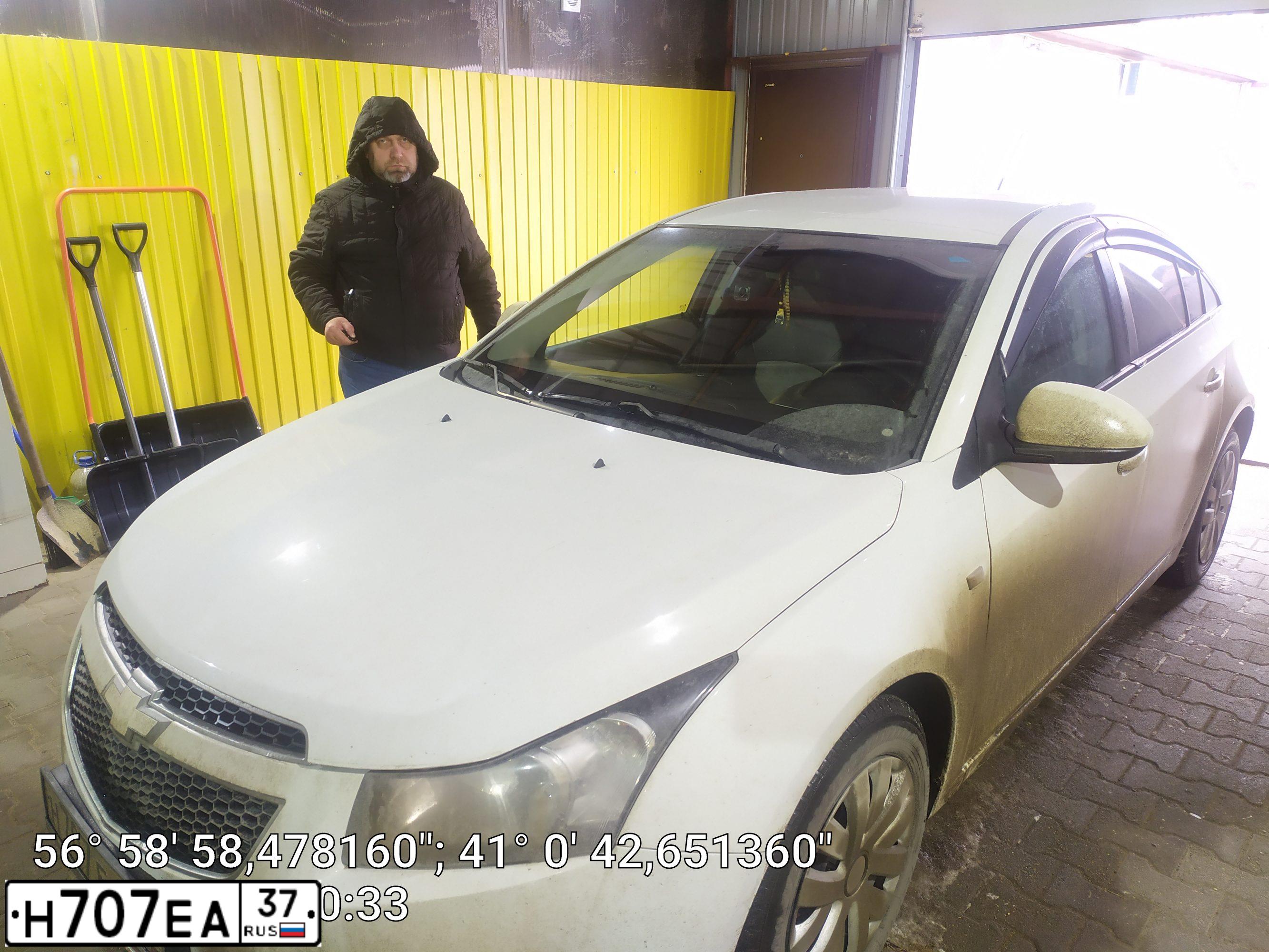 Фото автомобиля CHEVROLET LACETTI, 2007 — госномер А997ТН37. Цвет: СЕРЕБРИСТЫЙ