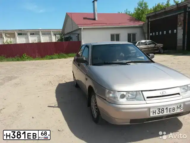 Фото автомобиля LADA 2112 LADA, 2005 — госномер К368УЕ68. Цвет: СЕРЕБРИСТО-БЕЖЕВЫЙ