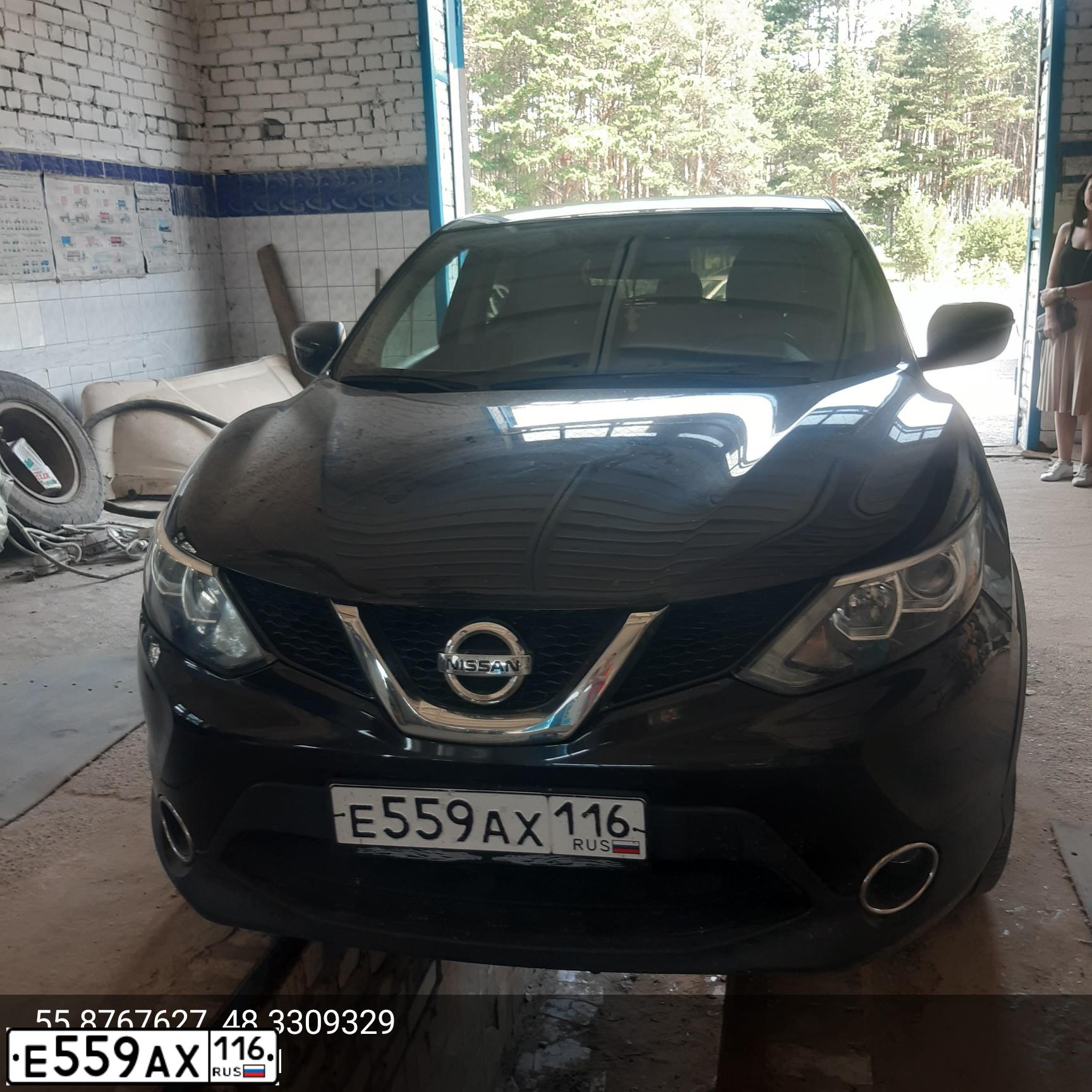 Фото автомобиля NISSAN QASHQAI, 2017 — госномер Е559АХ116