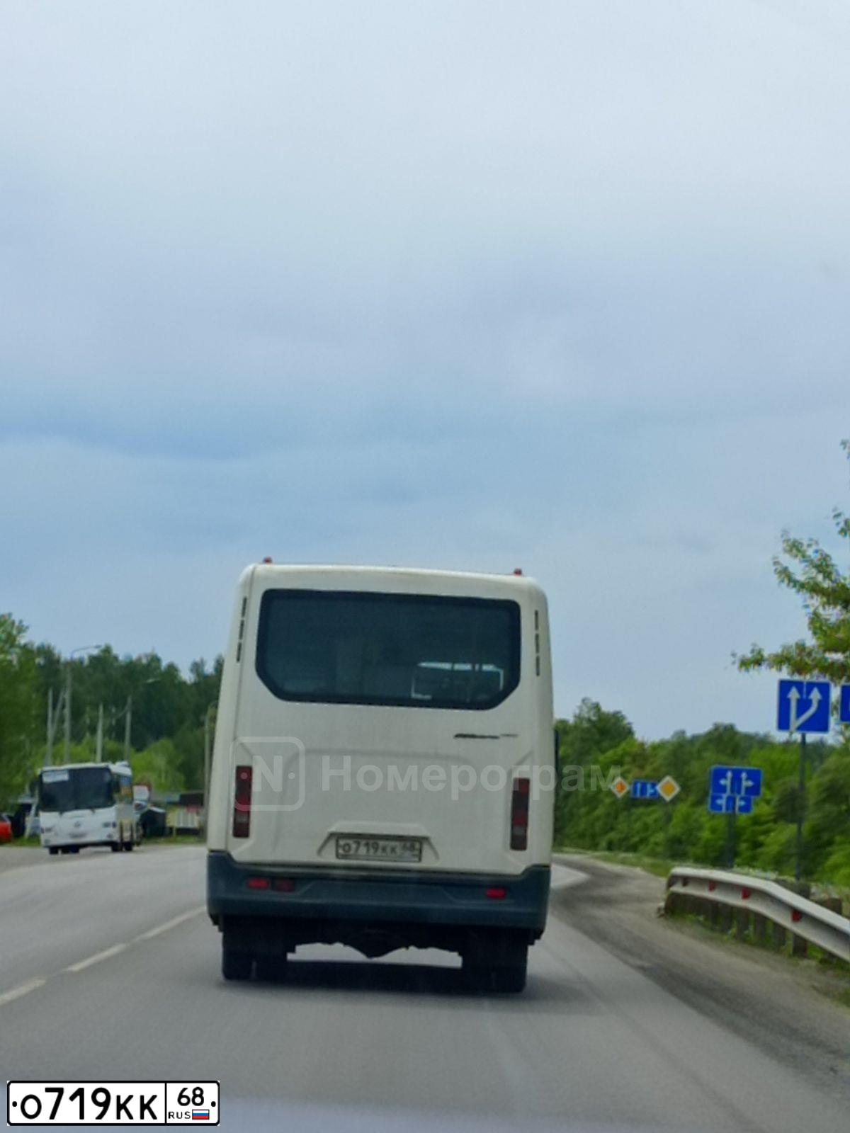 Фото автомобиля GAZ GAZEL NEXT, 2018 — госномер О719КК68. Цвет: БЕЛЫЙ