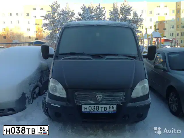 Фото автомобиля GAZ Z 2217 SOBOL, 2011 — госномер М326АХ774. Цвет: ЧЕРНЫЙ