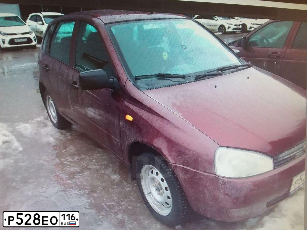 Фото автомобиля LADA 1119 KALINA, 2012 — госномер Е094ЕУ716. Цвет: ТЕМНО-ВИШНЕВЫЙ