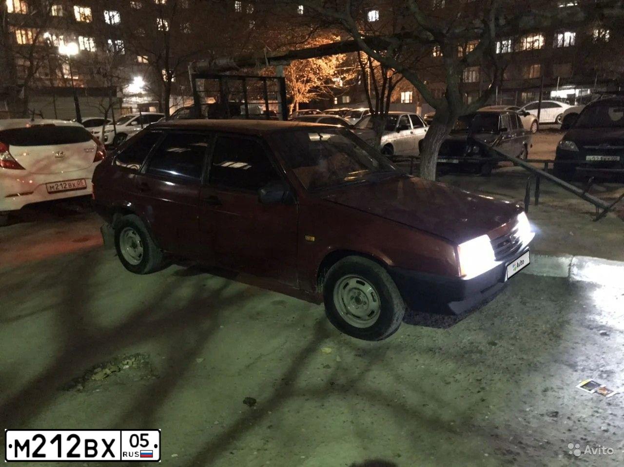 Фото автомобиля KIA CEE'D, 2008 — госномер М212ВХ05. Цвет: СИНИЙ