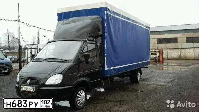 Фото автомобиля GAZ 3302 EL, 2005 — госномер Н683РУ102. Цвет: ЧЕРНЫЙ