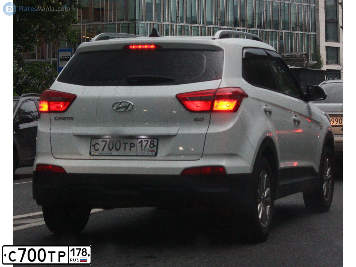 Фото автомобиля HYUNDAI SOLARIS, 2015 — госномер Х773ТУ178. Цвет: БЕЛЫЙ