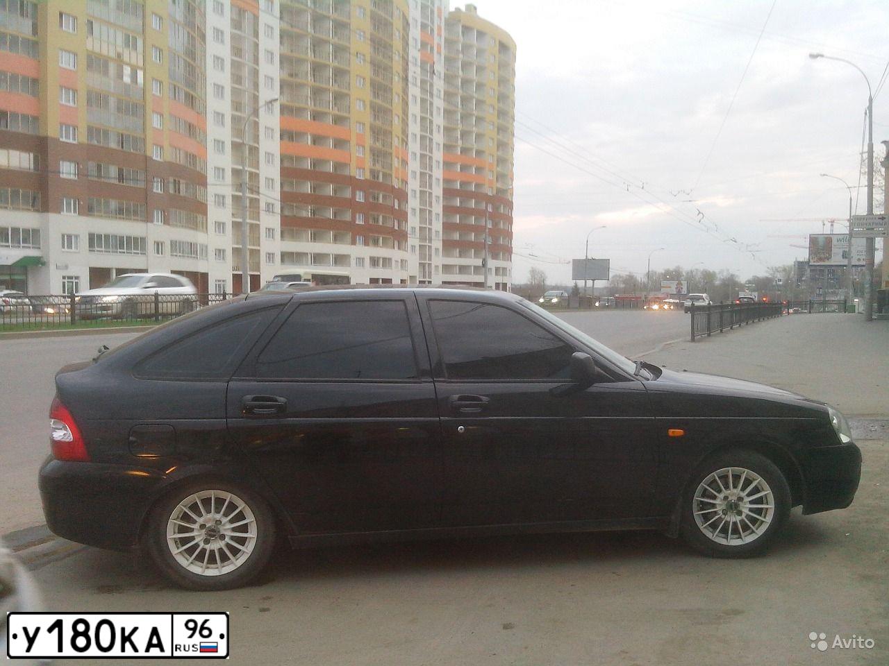 Фото автомобиля LADA 2112, 2008 — госномер Е456ОК186. Цвет: средний серо-зеленый металлик