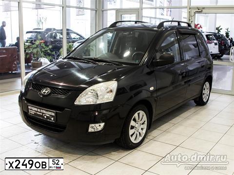 Фото автомобиля HYUNDAI MATRIX, 2008 — госномер Х249ОВ52. Цвет: ЧЕРНЫЙ