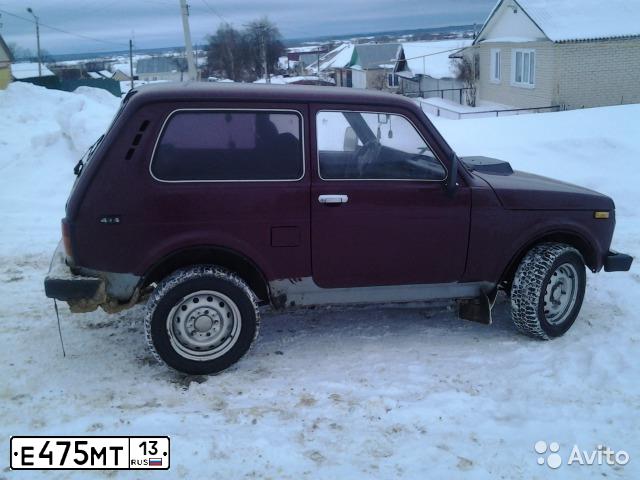 Фото автомобиля LADA 2121 NIVA, 2001 — госномер Н555ТА58. Цвет: ТЕМНО-БОРДОВЫЙ