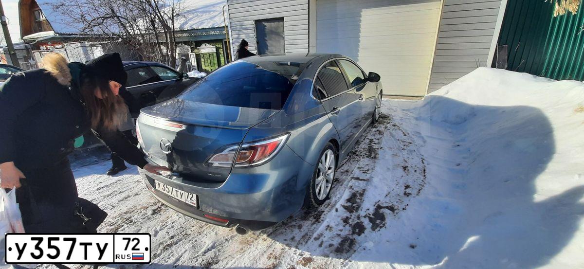 Фото автомобиля MAZDA 6, 2012 — госномер У357ТУ72. Цвет: ТЕМНО-СЕРЫЙ