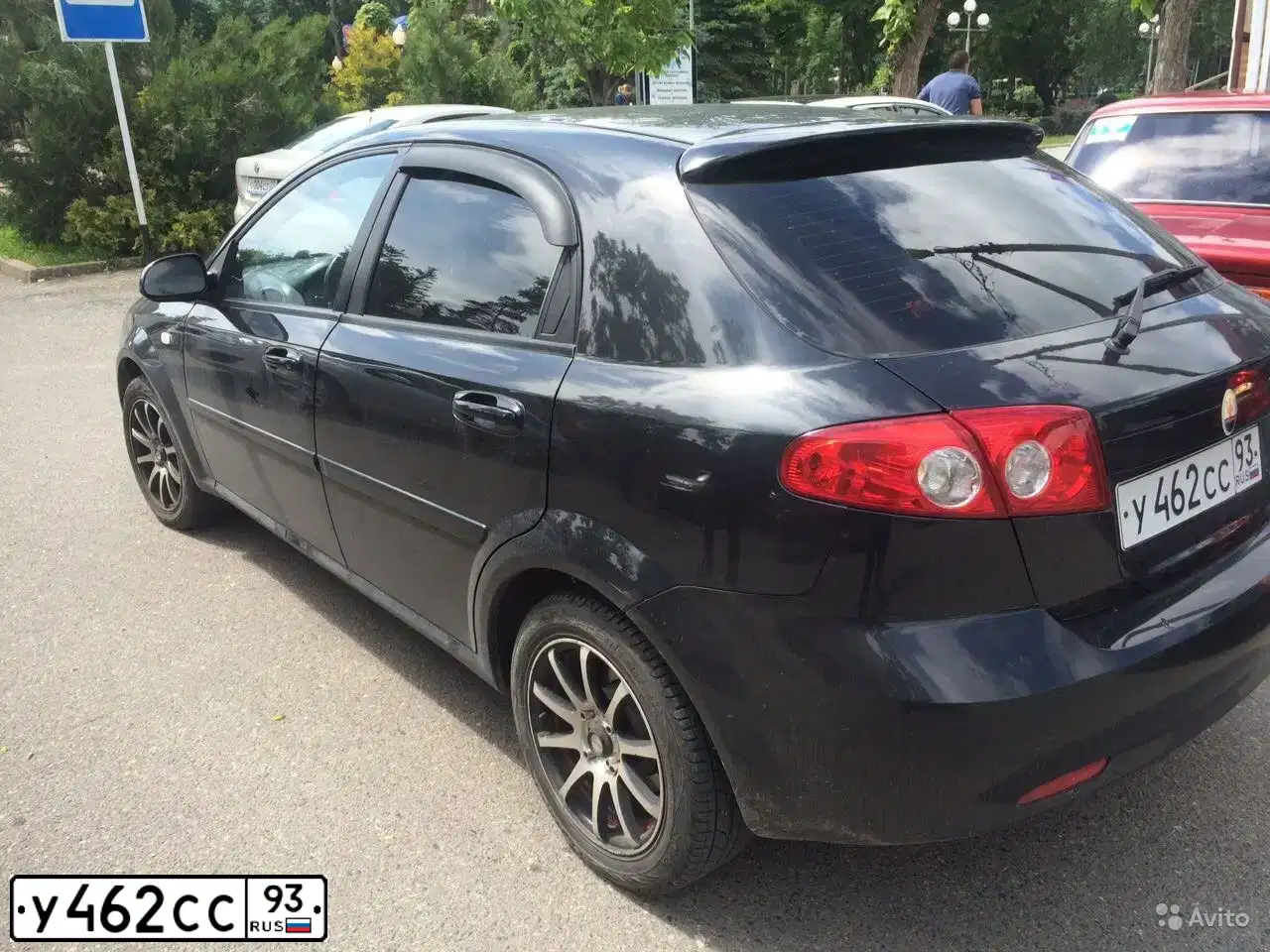 Фото автомобиля CHEVROLET LACETTI, 2009 — госномер В106ВС92. Цвет: ЧЕРНЫЙ