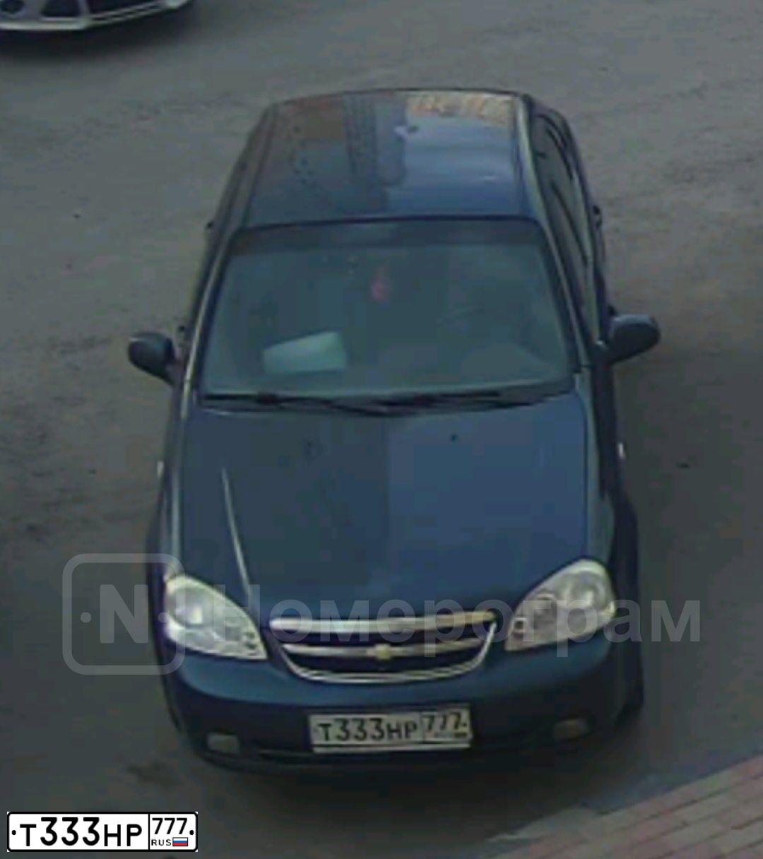 Фото автомобиля CHEVROLET LACETTI, 2008 — госномер Т333НР777. Цвет: СИНИЙ ТЕМНЫЙ