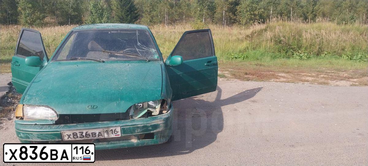 Фото автомобиля LADA 2115 SAMARA, 2004 — госномер Х836ВА116. Цвет: ЗОЛОТИСТЫЙ ТЕМНО-ЗЕЛЕНЫЙ