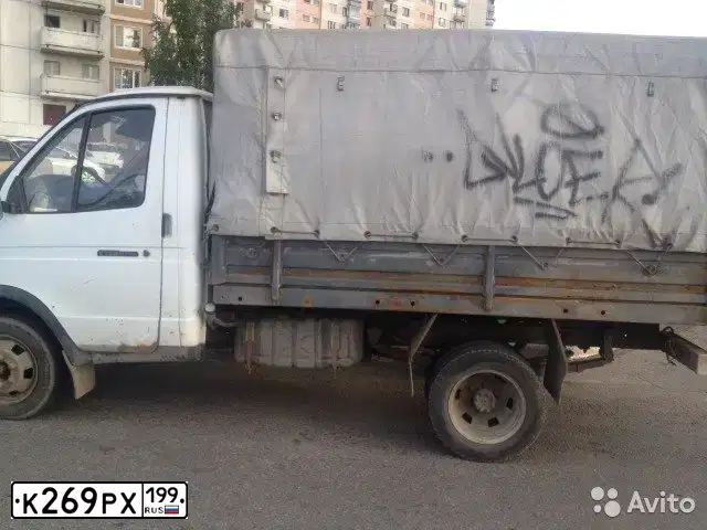 Фото автомобиля GAZ 3302 EL, 2001 — госномер В553ТМ126. Цвет: БЕЛЫЙ