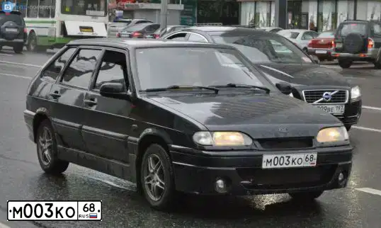 Фото автомобиля VOLKSWAGEN PASSAT, 2012 — госномер Р309СВ68. Цвет: ЧЕРНЫЙ
