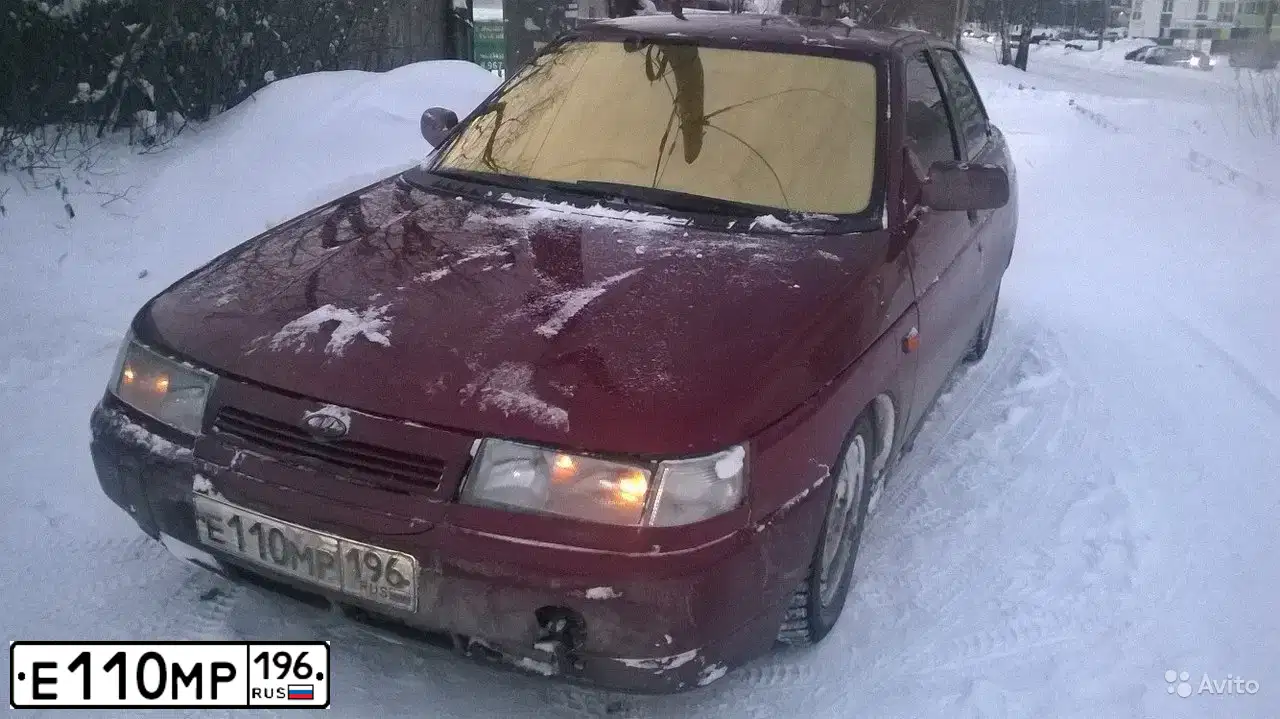 Фото автомобиля LADA 2110, 1999 — госномер Н753ВУ96. Цвет: КРАСНЫЙ