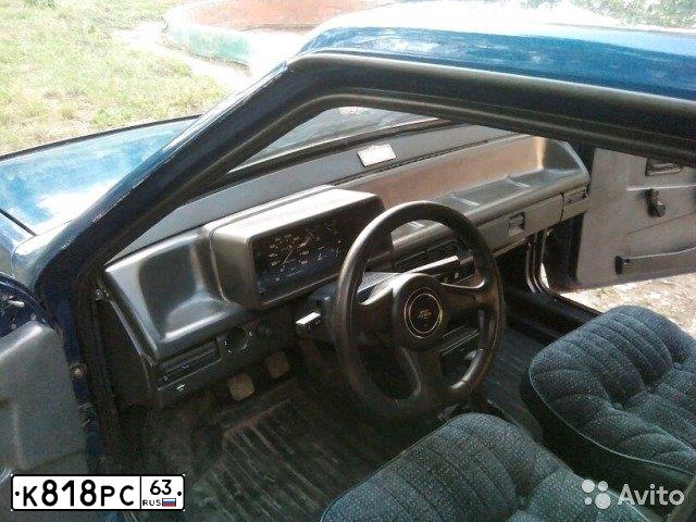 Фото автомобиля LADA 2109 SAMARA, 1995 — госномер К818РС63. Цвет: Темно-синий