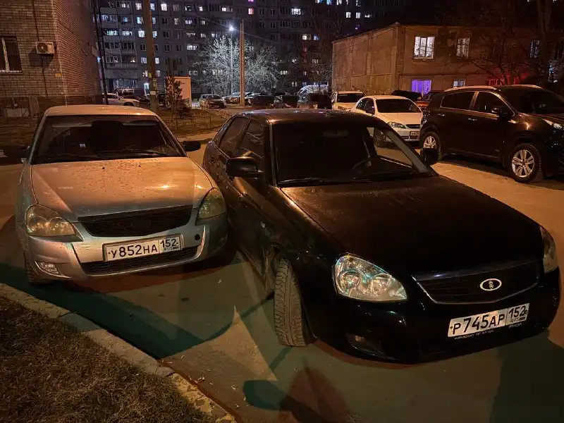 Фото автомобиля LADA PRIORA, 2008 — госномер У314ТВ152. Цвет: СВЕТЛО-СЕРЕБРИСТЫЙ