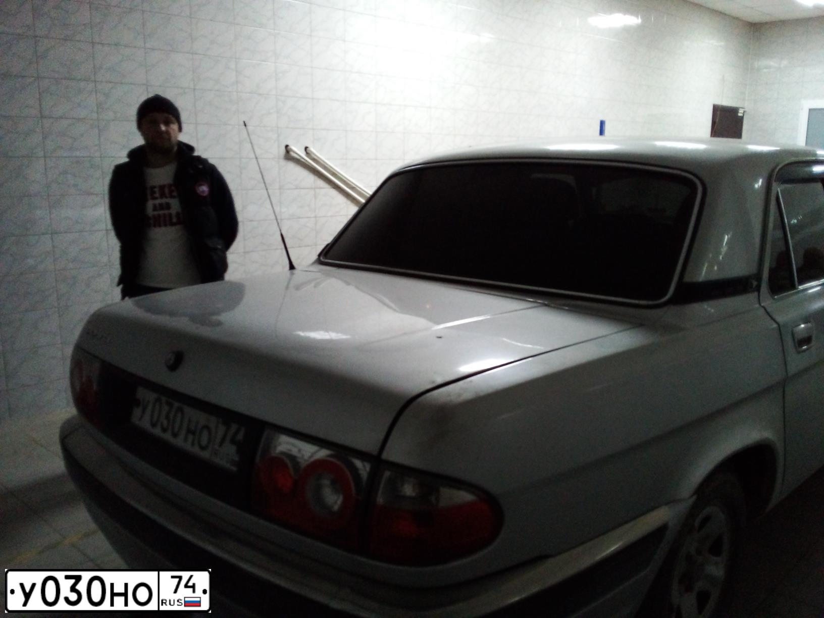 Фото автомобиля GAZ 3110, 2007 — госномер С522НТ196. Цвет: Серебристый