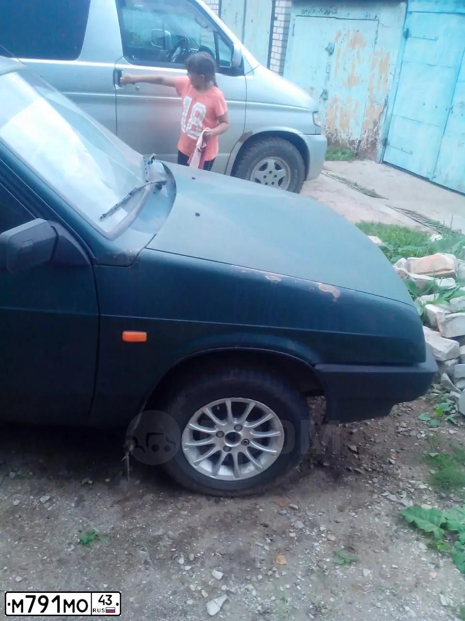 Фото автомобиля LADA 2109 SAMARA, 1999 — госномер В201ТЕ43. Цвет: ЗЕЛЕНЫЙ