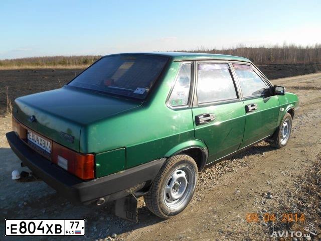 Фото автомобиля LADA 2109 SAMARA, 1998 — госномер Е804ХВ77. Цвет: СЕРЕБРИСТО ЗЕЛЕНЫЙ
