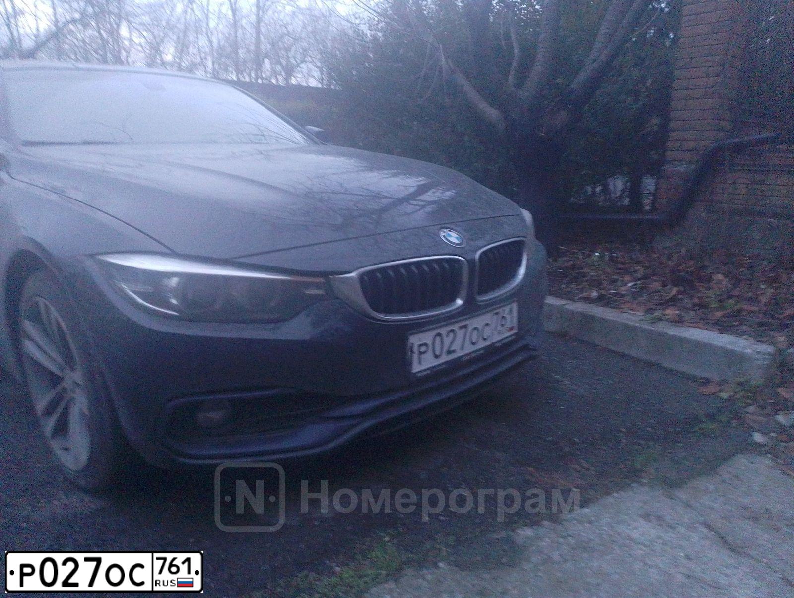 Фото автомобиля BMW 420, 2018 — госномер Т704РМ761. Цвет: ЧЕРНЫЙ