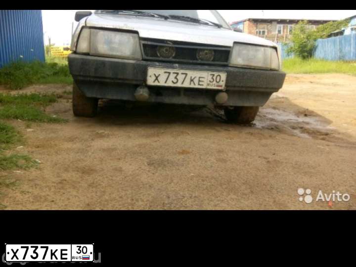 Фото автомобиля VAZ 2106 LADA, 1991 — госномер О875КХ30. Цвет: БЕЖЕВЫЙ