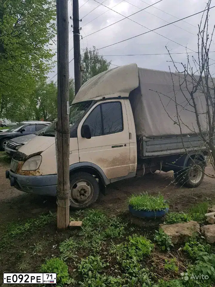Фото автомобиля GAZ 3302 EL, 2003 — госномер Е092РЕ71. Цвет: САФАРИ