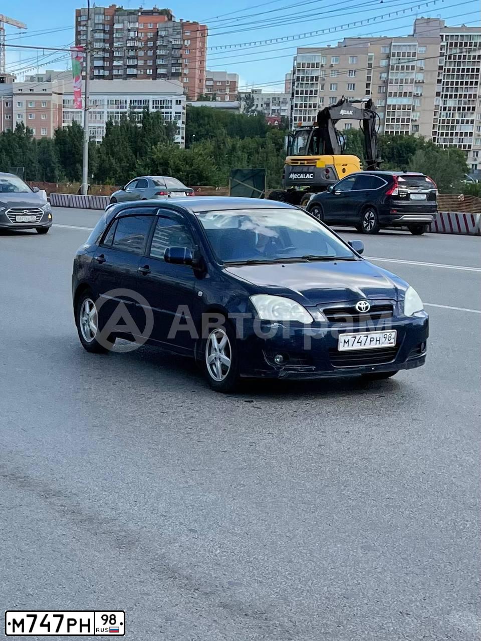 Фото автомобиля TOYOTA COROLLA, 2006 — госномер М747РН98