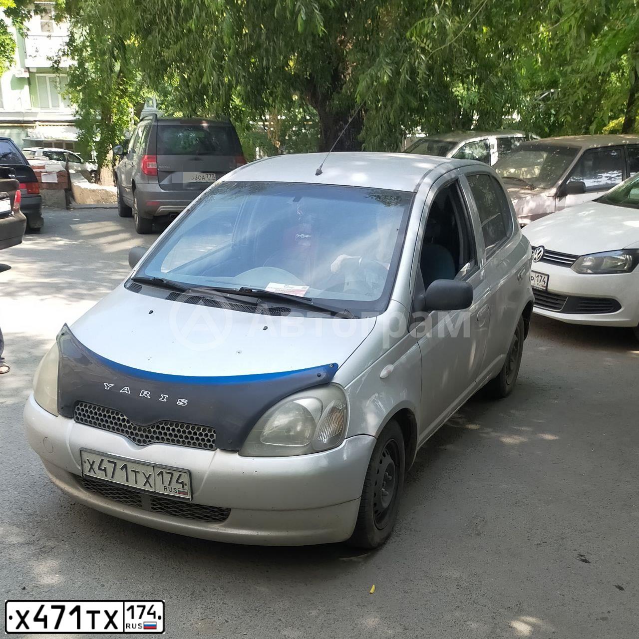 Фото автомобиля TOYOTA YARIS, 2001 — госномер Х035ОА45