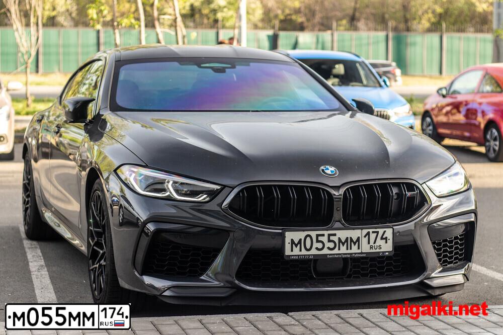 Фото автомобиля BMW БЕЗ МОДЕЛИ GV01, 2020 — госномер М055ММ174. Цвет: СЕРЫЙ