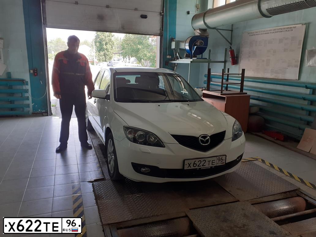 Фото автомобиля MAZDA 3, 2007 — госномер Р787АО159